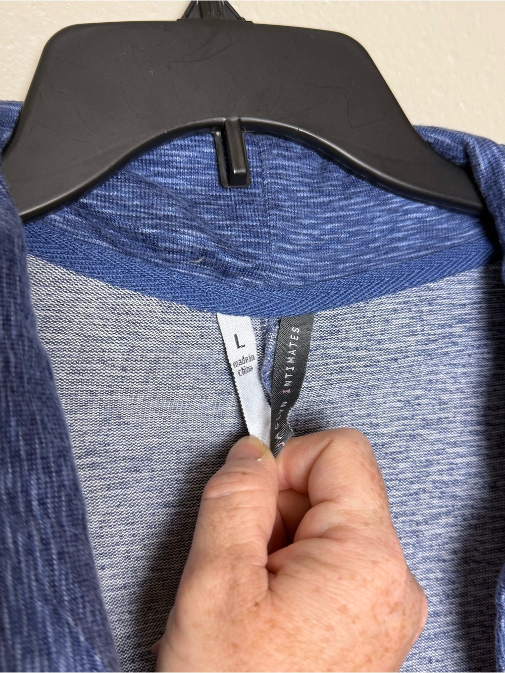 Blue Lightweight Robe - Picture 2 of 4